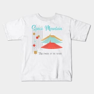 Space Mtn - Mid Century Modern - The Symbol of the Future Kids T-Shirt